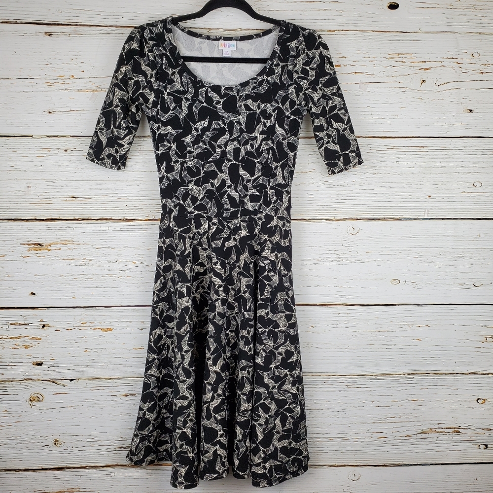 LuLaRoe Bird Print Dress